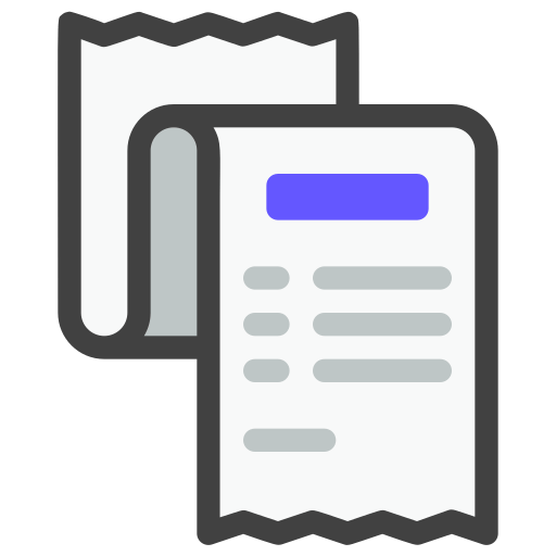 Receipt icon